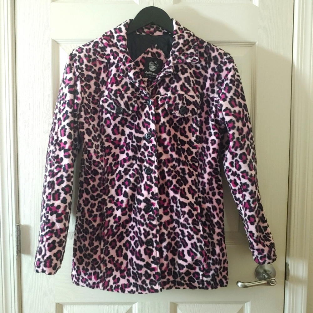 90s Leopard Coat